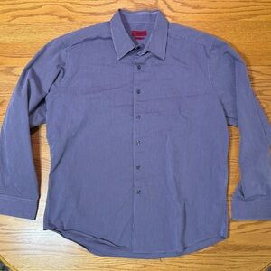 Alfani Men's Classic Purple Dress Shirt